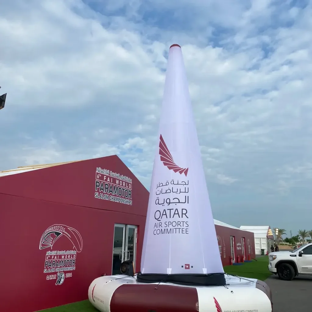 Pilonas de Slalom Inflables para Competiciones de Élite