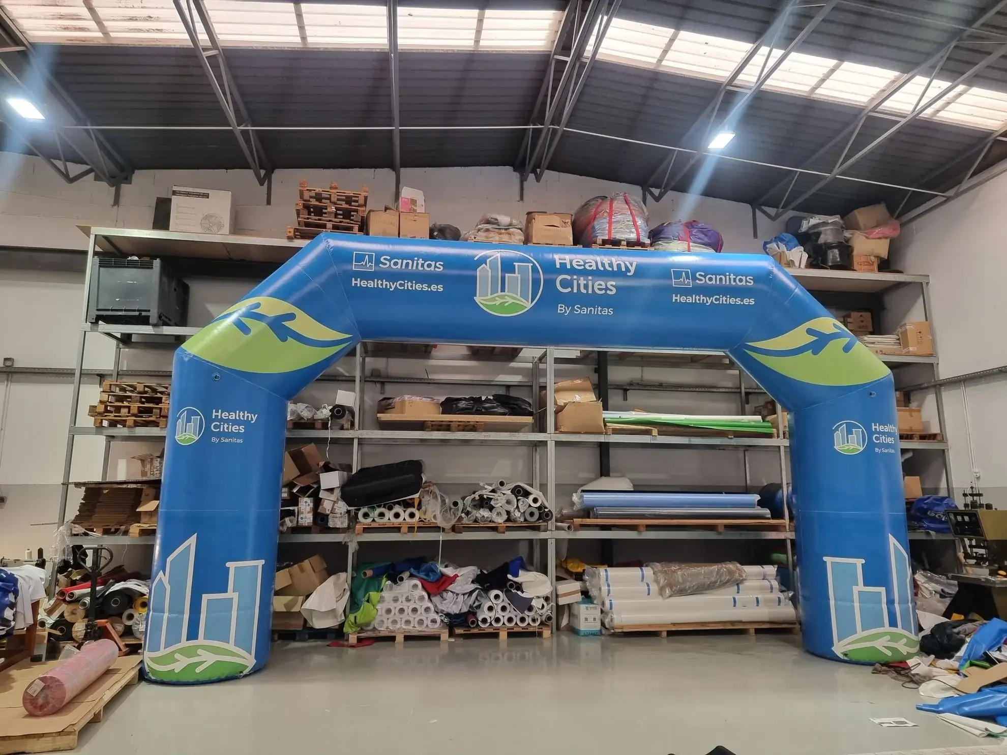 Arco de Meta Hinchable Personalizado