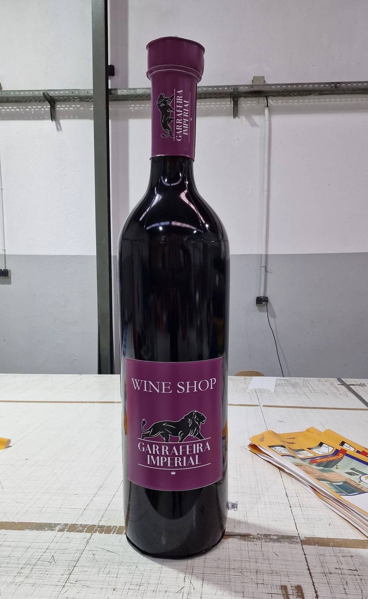 Botella Y Lata Hinchable