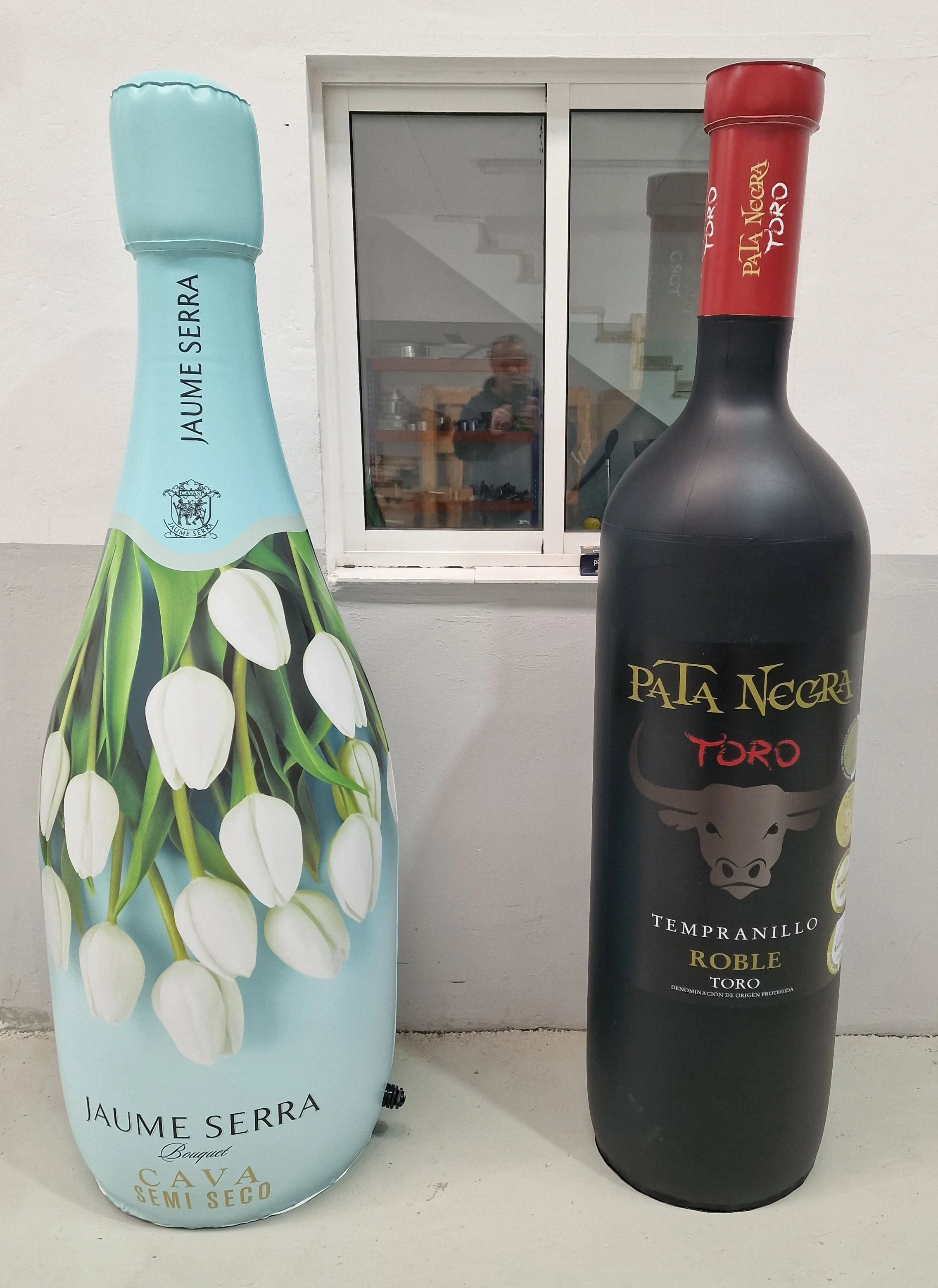 Botella Y Lata Hinchable