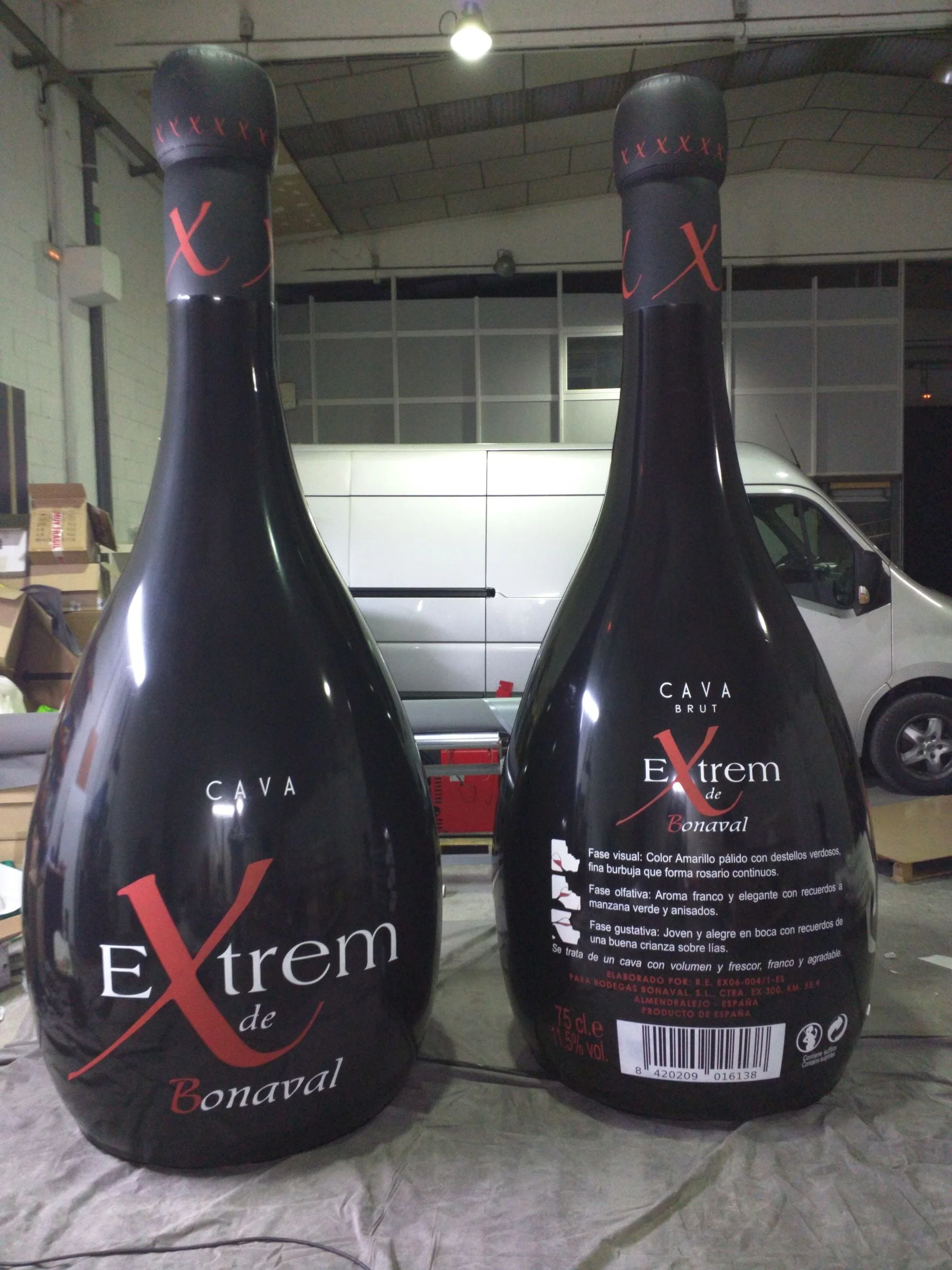 Botella Y Lata Hinchable