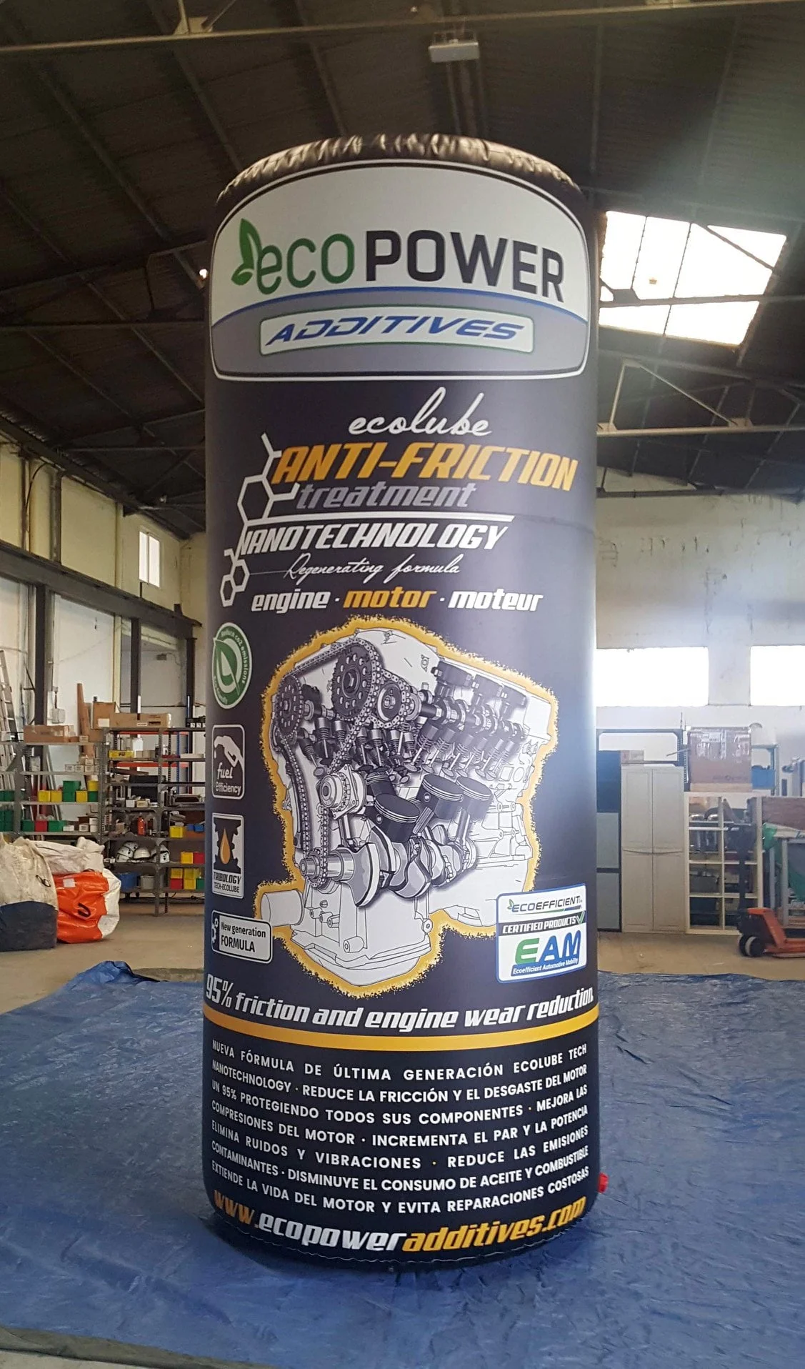 Botella Y Lata Hinchable