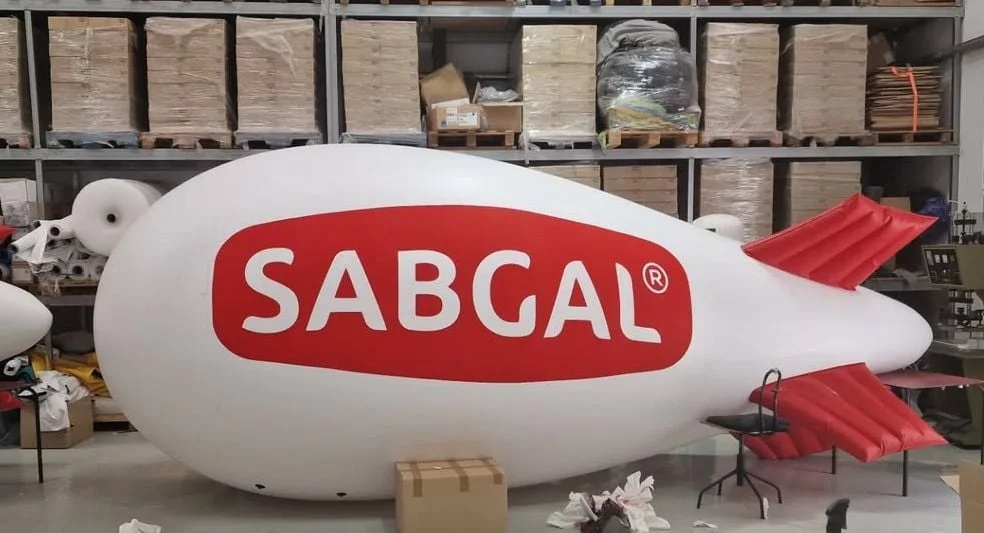 Dirigible Personalizado para Helio