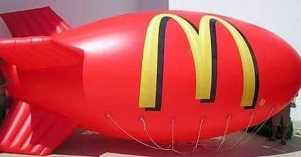 Dirigible Personalizado para Helio