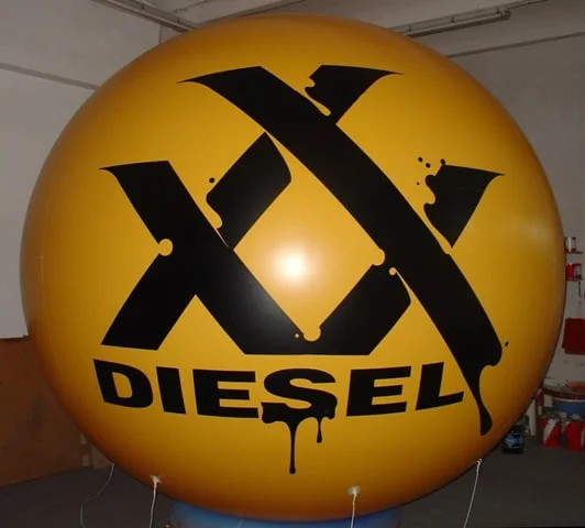 Esfera Hinchable Publicitaria con Helio