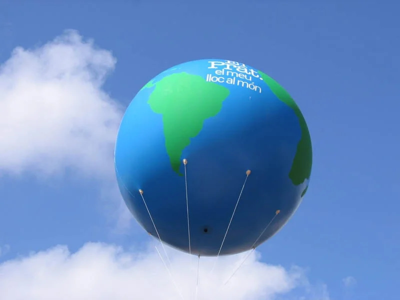 Esfera Hinchable Publicitaria con Helio