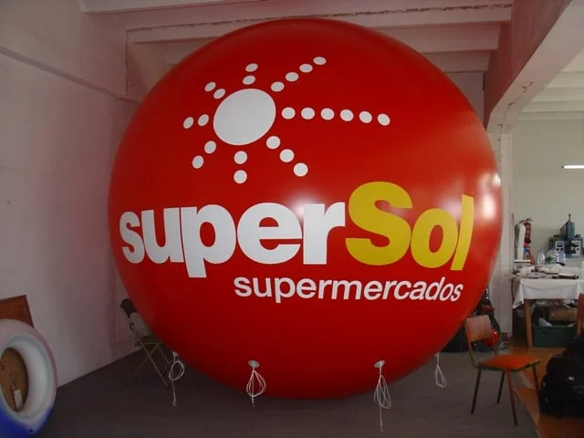 Esfera Hinchable Publicitaria con Helio