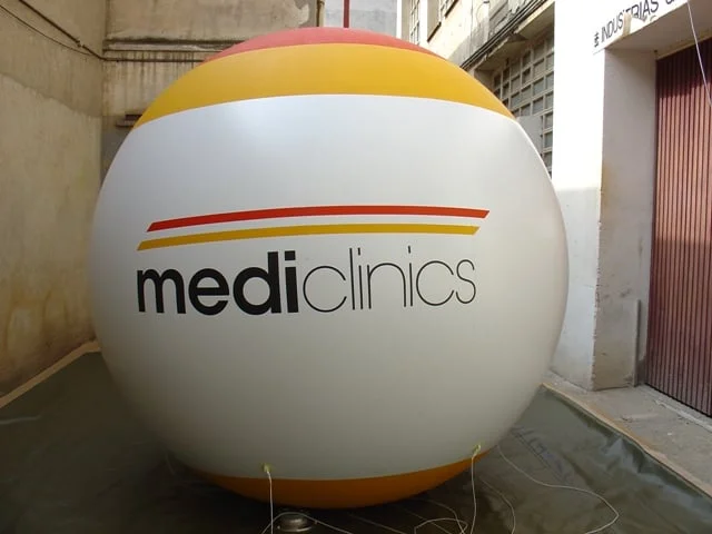 Esfera Hinchable Publicitaria con Helio