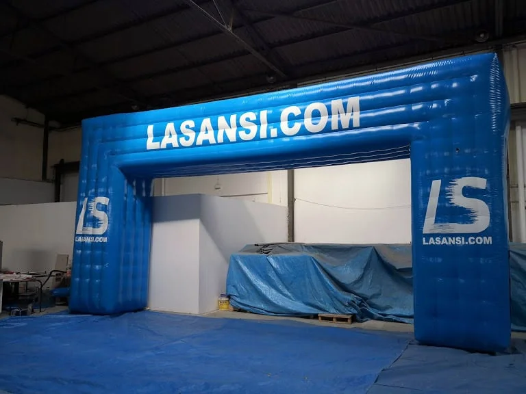 Arco de meta de Sección Rectangular