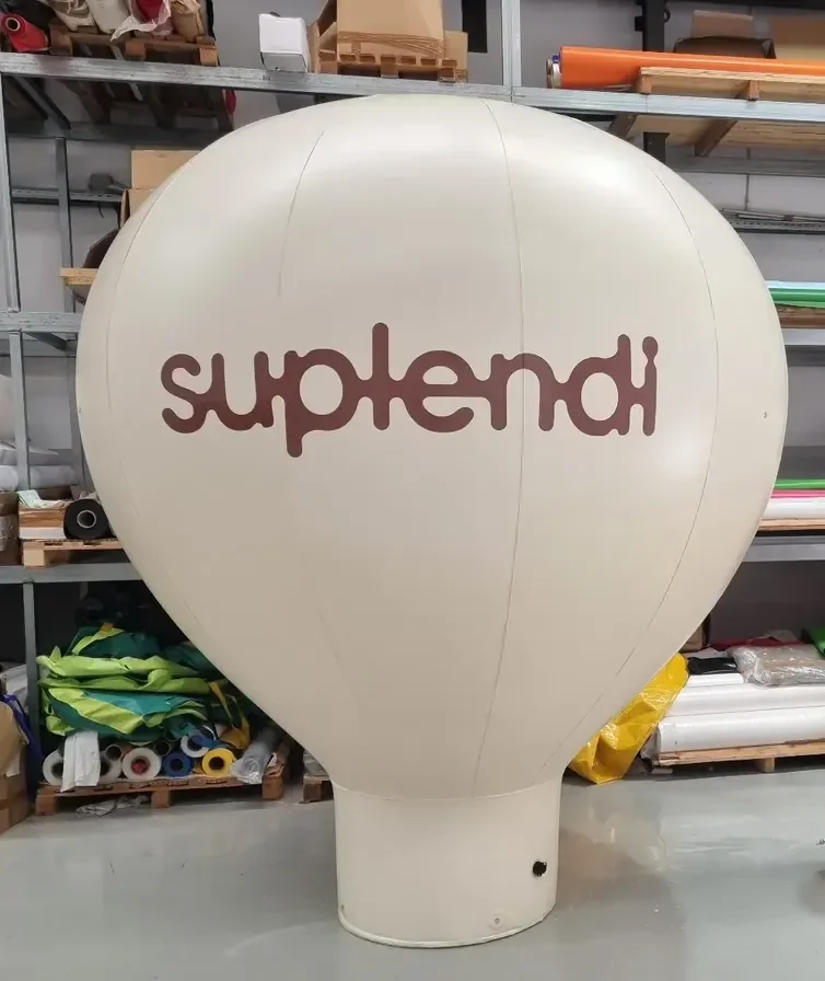 Globo Hinchable Publicitario con Forma de Mongolfiera