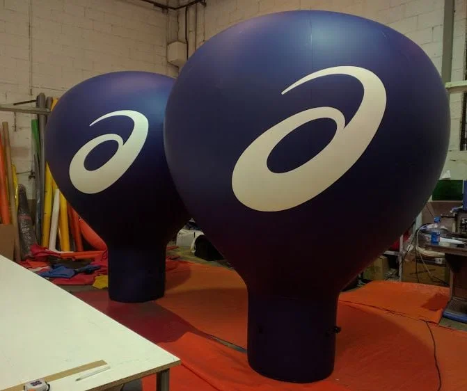 Globo Hinchable Publicitario con Forma de Mongolfiera