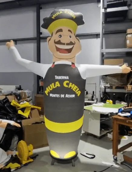 Muñeco Inflable Atrae Clientes