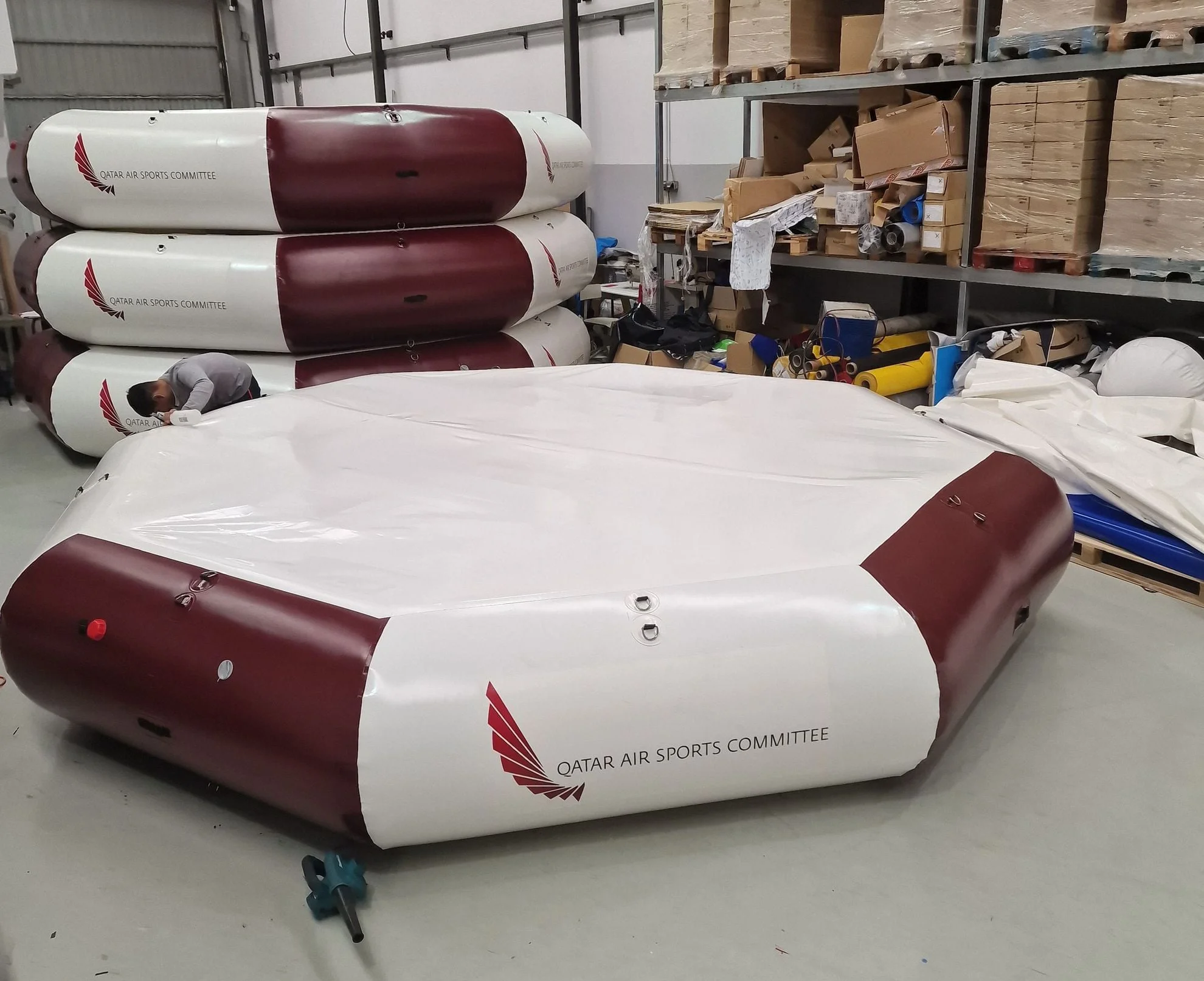 Plataforma Flotante Hinchable