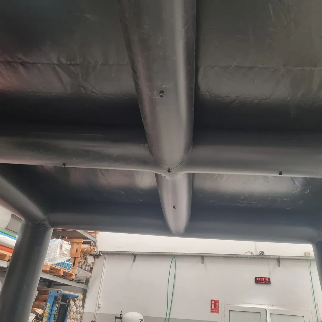 Estructura hinchable publicitaria