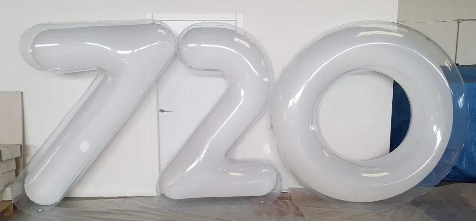 Logotipo 3D Inflable a Medida