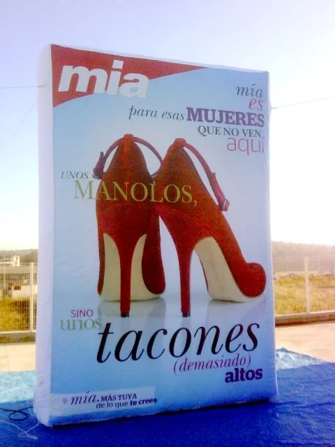 Logotipo 3D Inflable a Medida