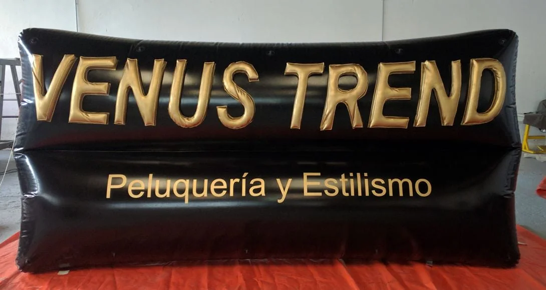 Logotipo 3D Inflable a Medida
