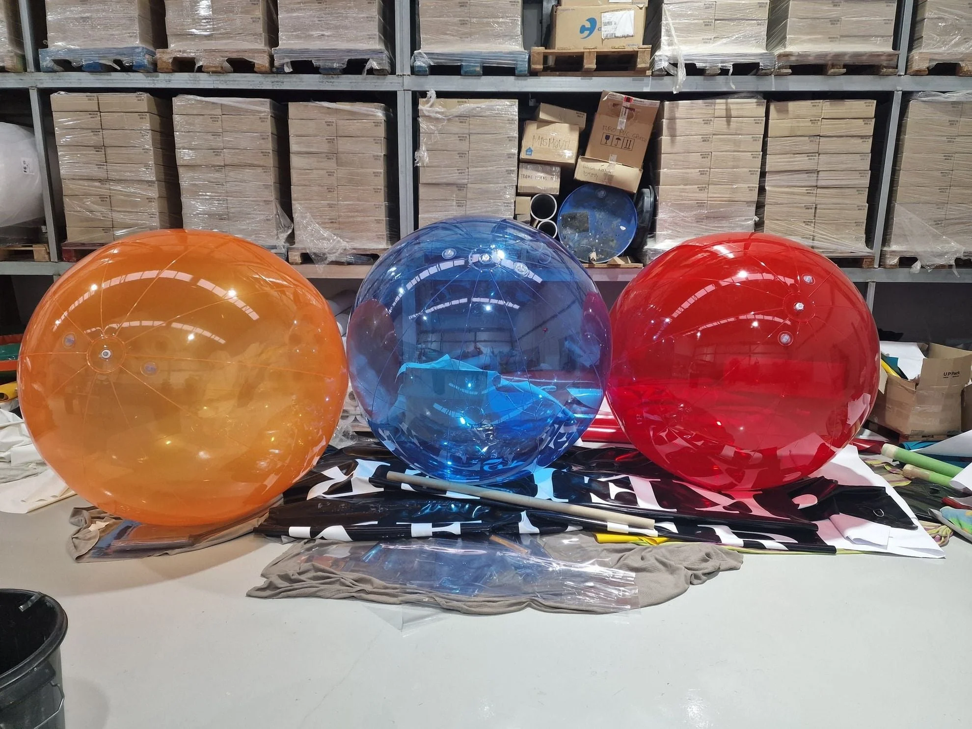 Esfera Transparente con o sin Logo