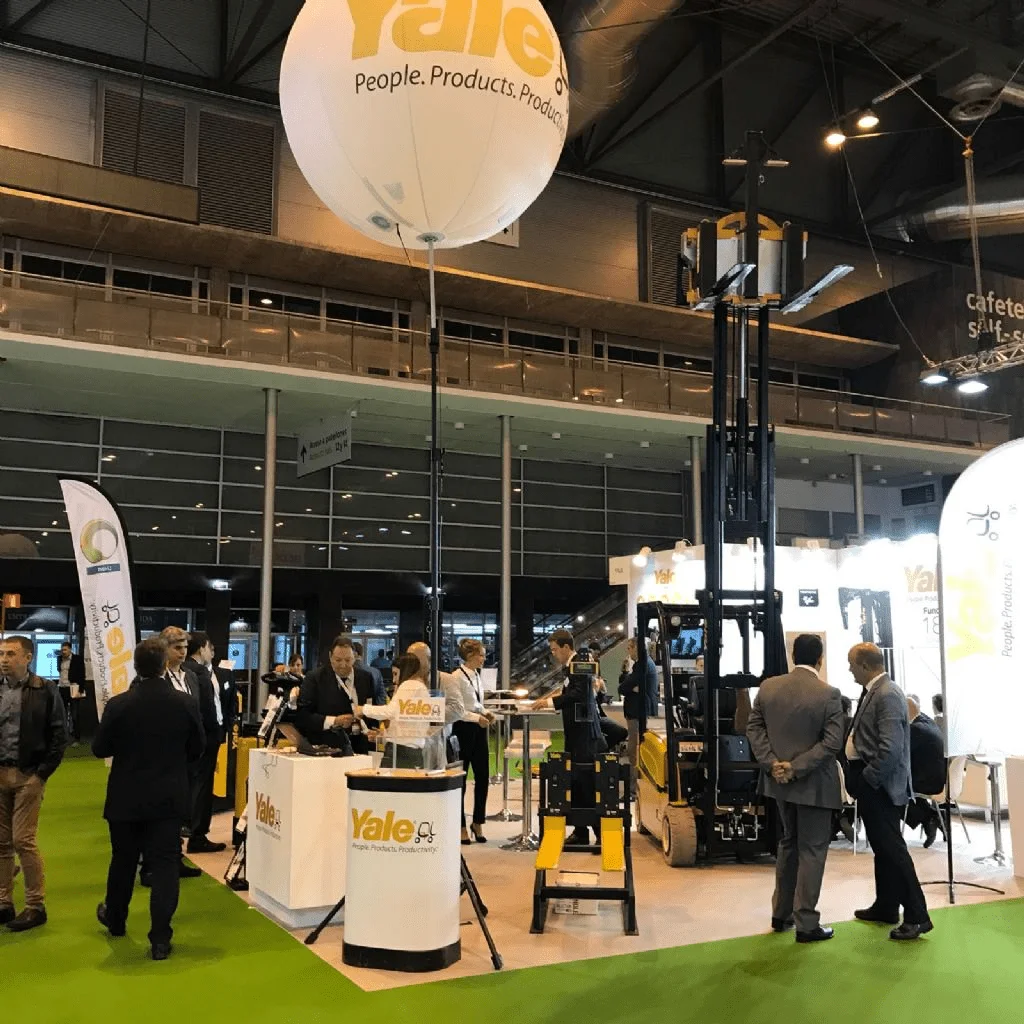 Esfera Publicitaria en PVC Estanco con Mástil